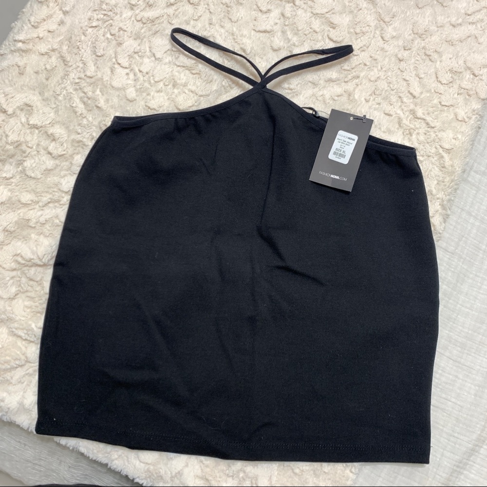 Fashion Nova Black Mini Skirt